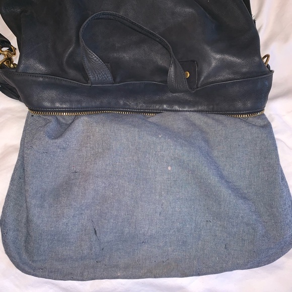 Clare Vivier Messenger Bag in Black Nubuck - Picture 5 of 7
